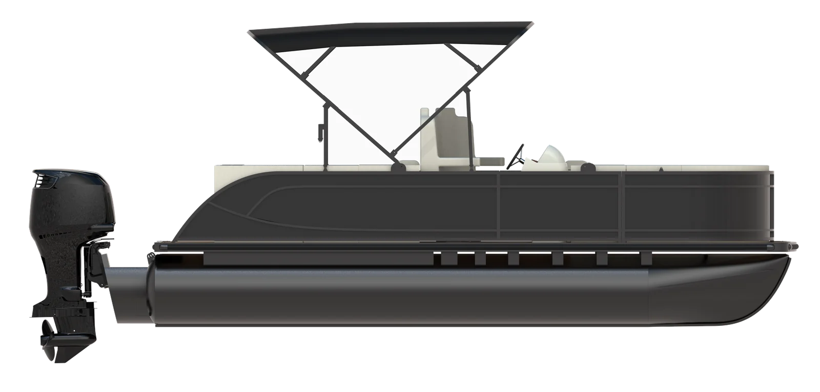 Voyager 22 de profil, coloris noir