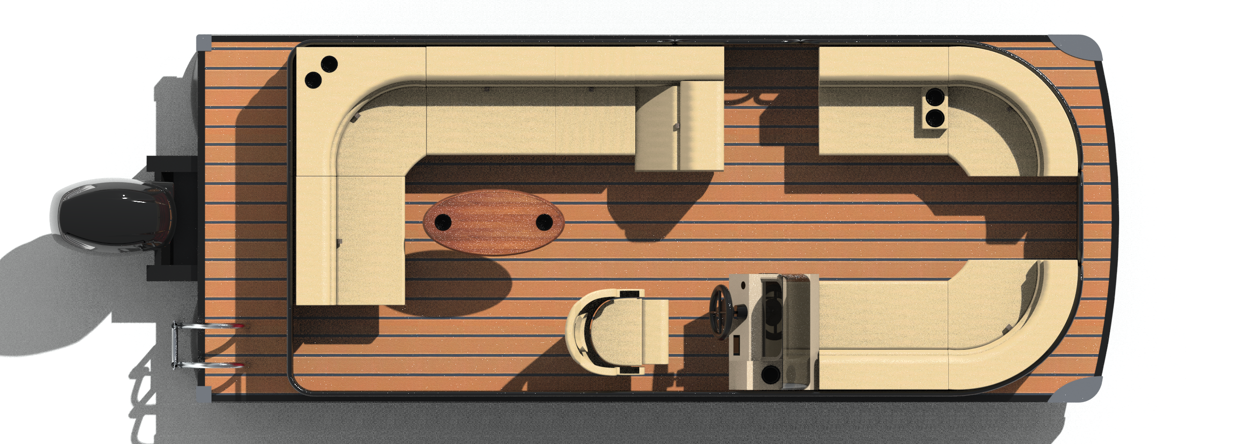 Plan de pont du Voyager 19, configuration Max